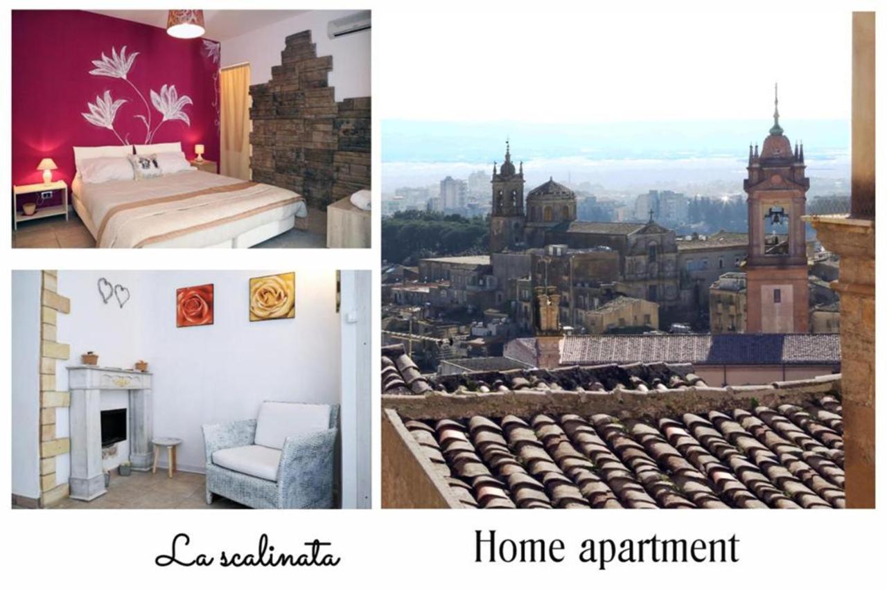 La Scalinata Home Apartment Кальтаджироне Экстерьер фото